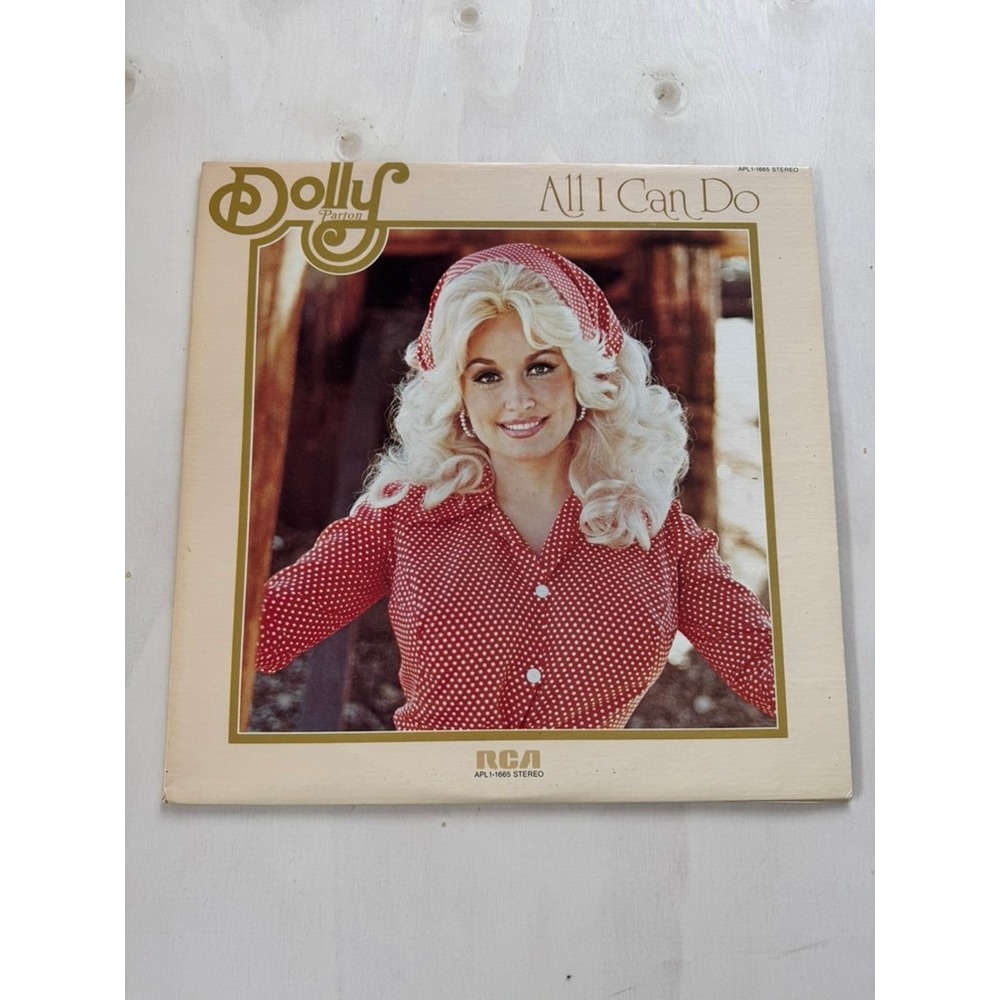 Dolly Parton All I Can Do Vinyl LP 1976 RCA APL1-1665 Excellent Condition